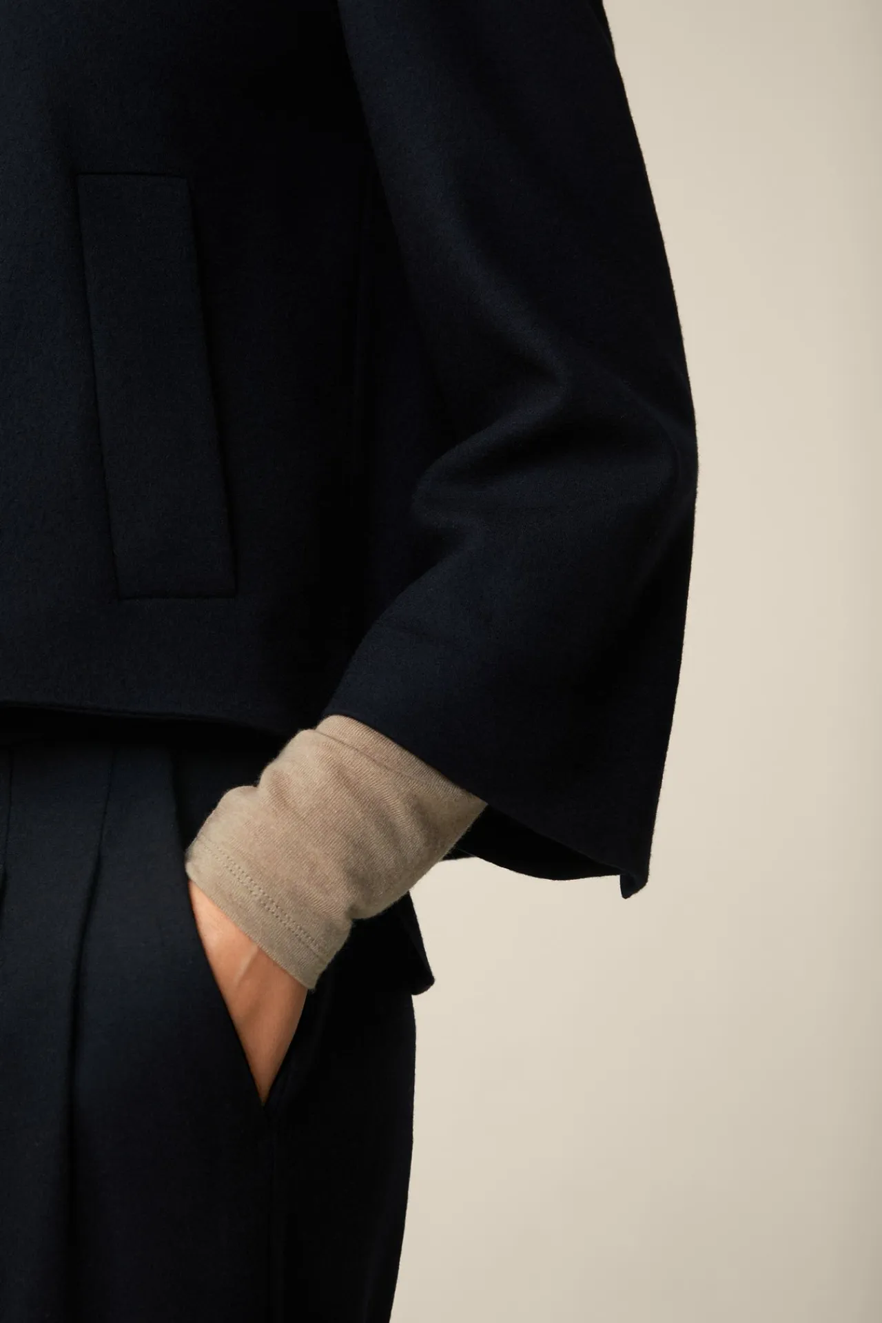 Wolljersey-Kurz-Blazer In*Windsor Best