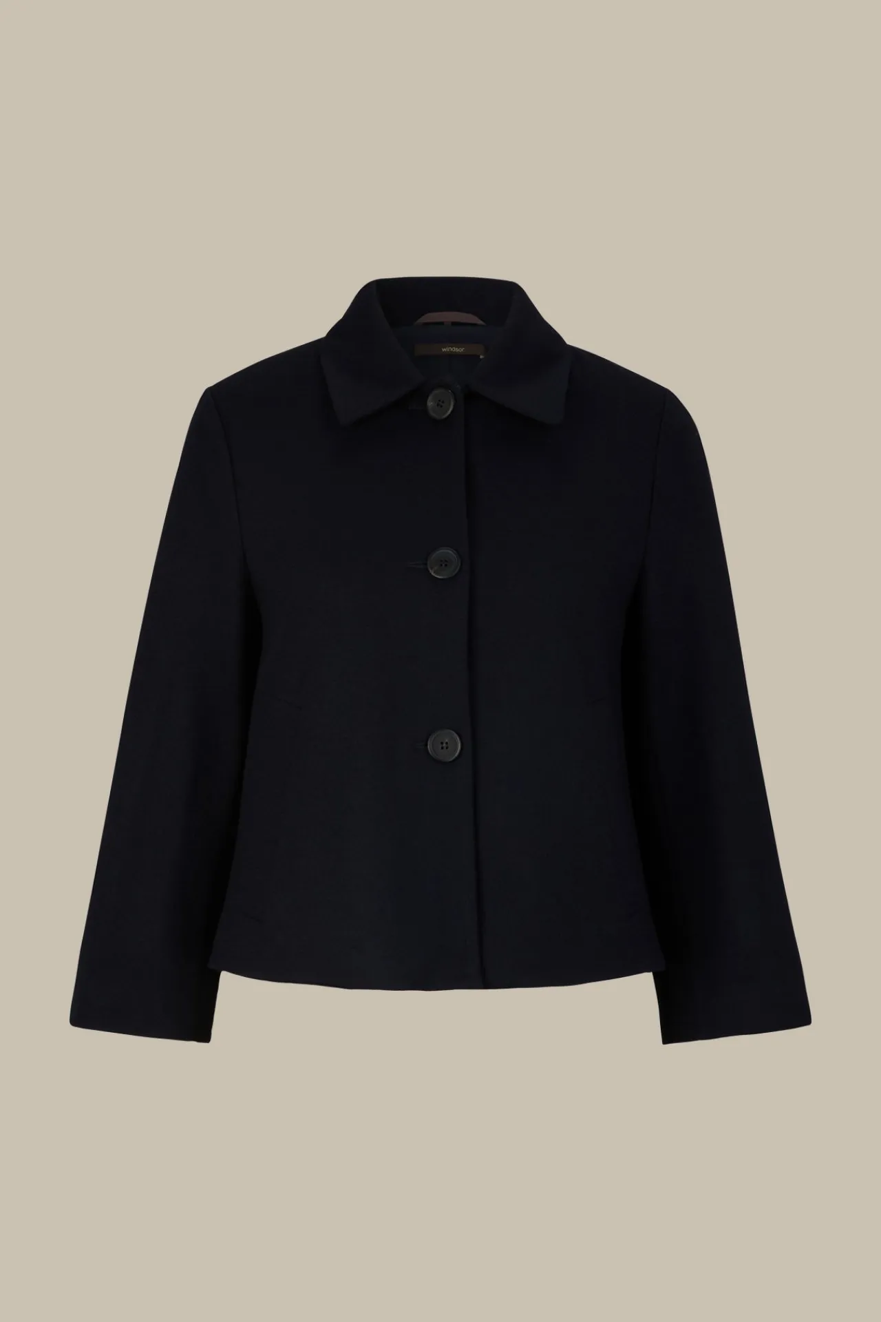 Wolljersey-Kurz-Blazer In*Windsor Best