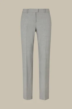 Wollmix-Anzug-Hose In Hell Melange*Windsor New
