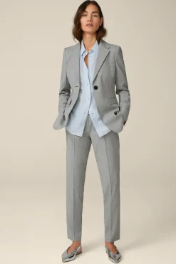 Wollmix-Blazer In Hell Melange*Windsor Outlet