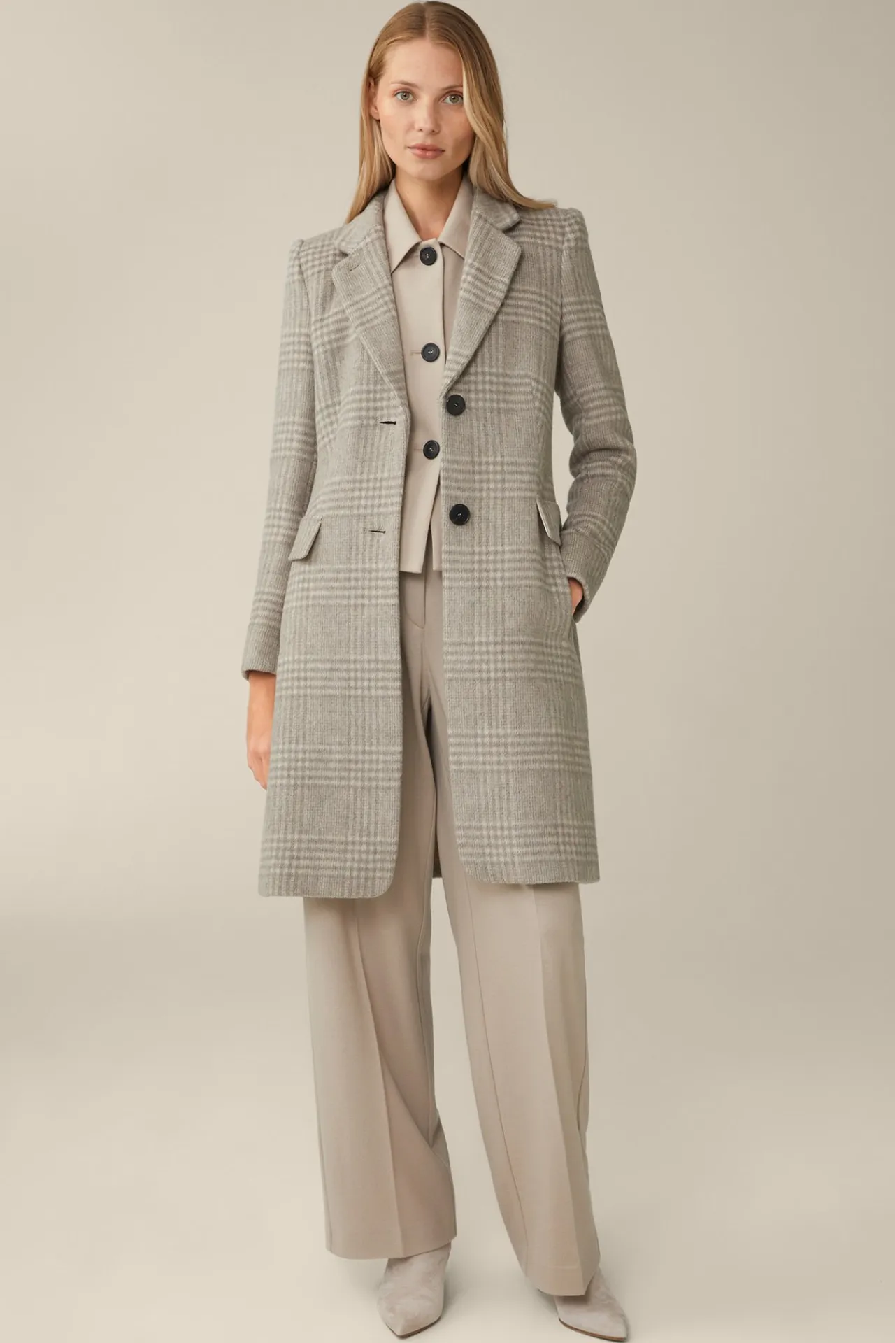Wollmix-Blazer-Mantel In*Windsor Discount
