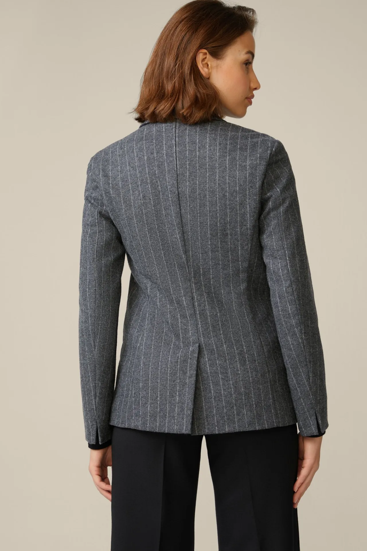 Wollmix-Blazer Mit Kreidestreifen In*Windsor Online