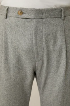 Wollmix-Cargo-Hose Famo Mit Cashmere Und Bundfalte In*Windsor Clearance