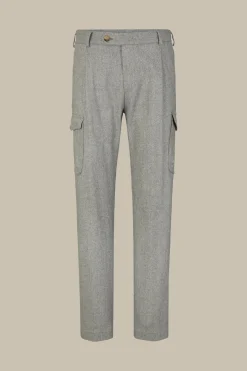 Wollmix-Cargo-Hose Famo Mit Cashmere Und Bundfalte In*Windsor Clearance