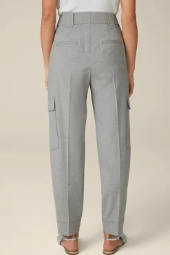 Wollmix-Cargo-Hose In Hell Melange*Windsor Online
