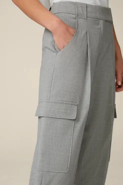 Wollmix-Cargo-Hose In Hell Melange*Windsor Online