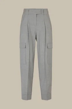 Wollmix-Cargo-Hose In Hell Melange*Windsor Online
