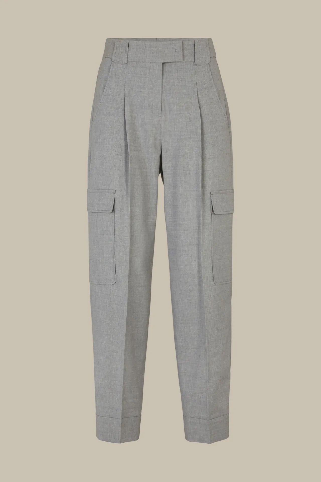 Wollmix-Cargo-Hose In Hell Melange*Windsor Online