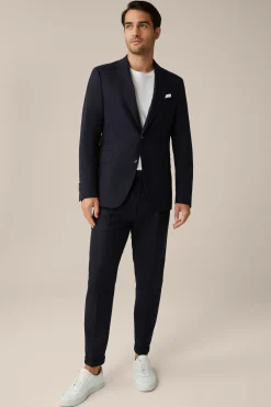 Wollmix-Hose Sapo Mit Bundfalte Und Umschlag In*Windsor Fashion