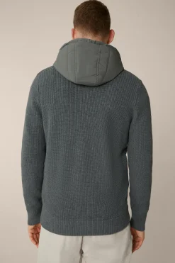 Wollmix-Kapuzenjacke Nelio Mit Steppung In*Windsor New