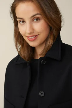 Wollmix-Kurz-Jacke In*Windsor New