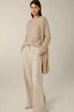 Wollmix-Pullover Mit Seide Und Cashmere In*Windsor Hot