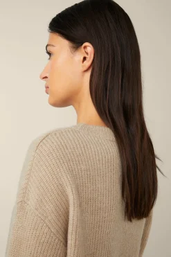 Wollmix-Pullover Mit Seide Und Cashmere In*Windsor Hot