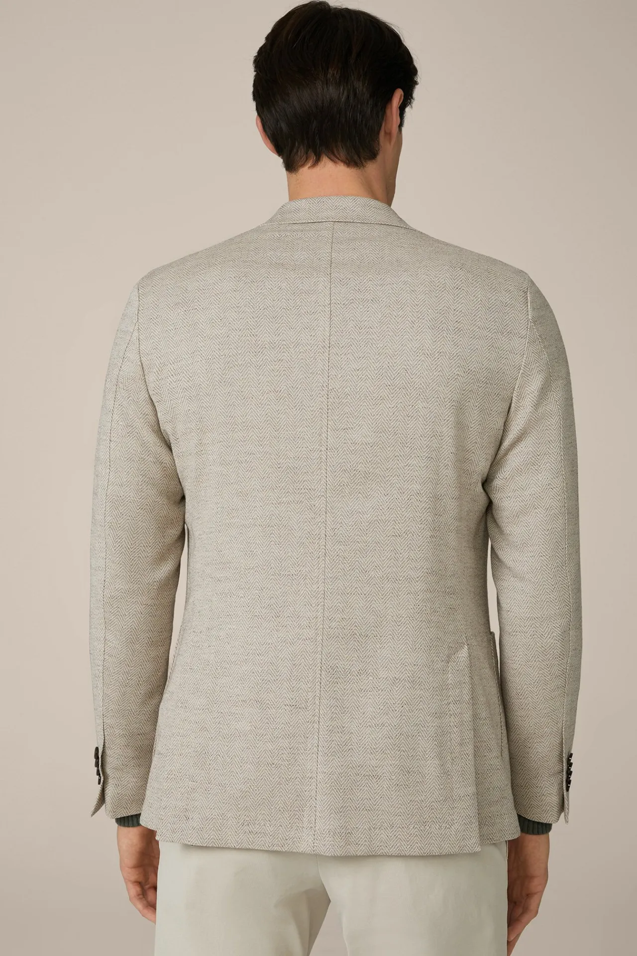 Wollmix-Sakko Giro In Gemustert*Windsor Sale