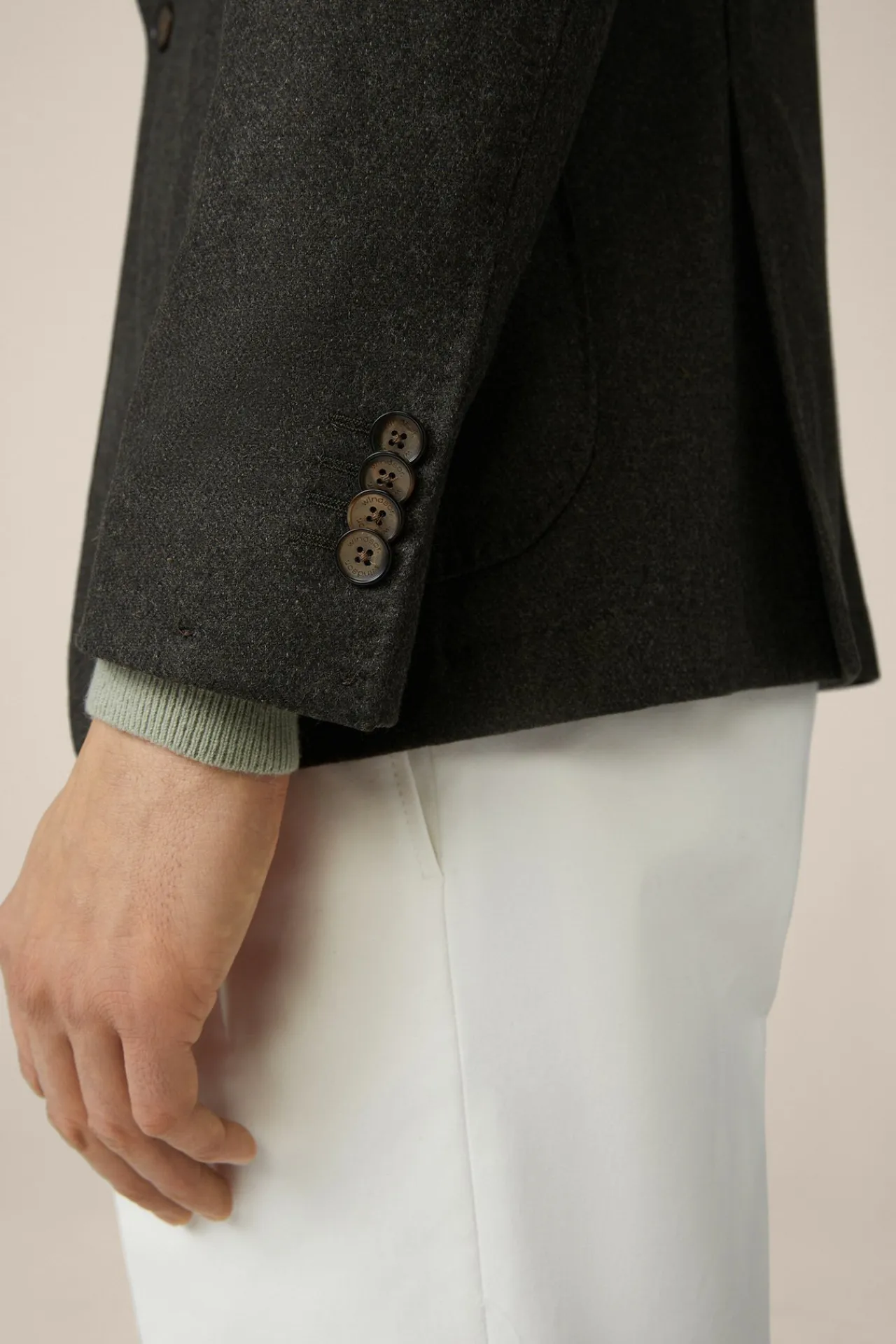 Wollmix-Sakko Giro Mit Cashmere In*Windsor Outlet