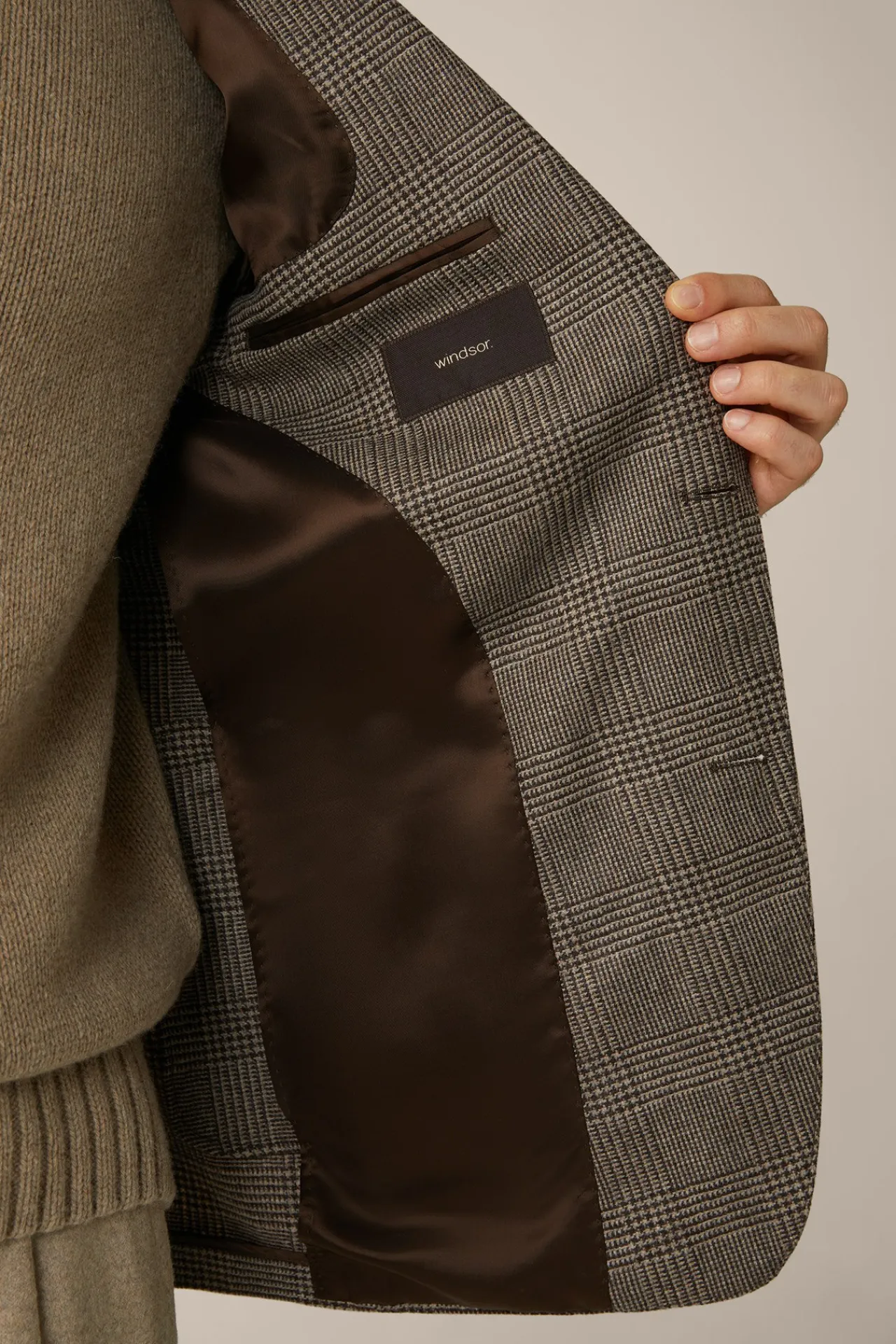 Wollmix-Sakko Sono Mit Cashmere In*Windsor Hot
