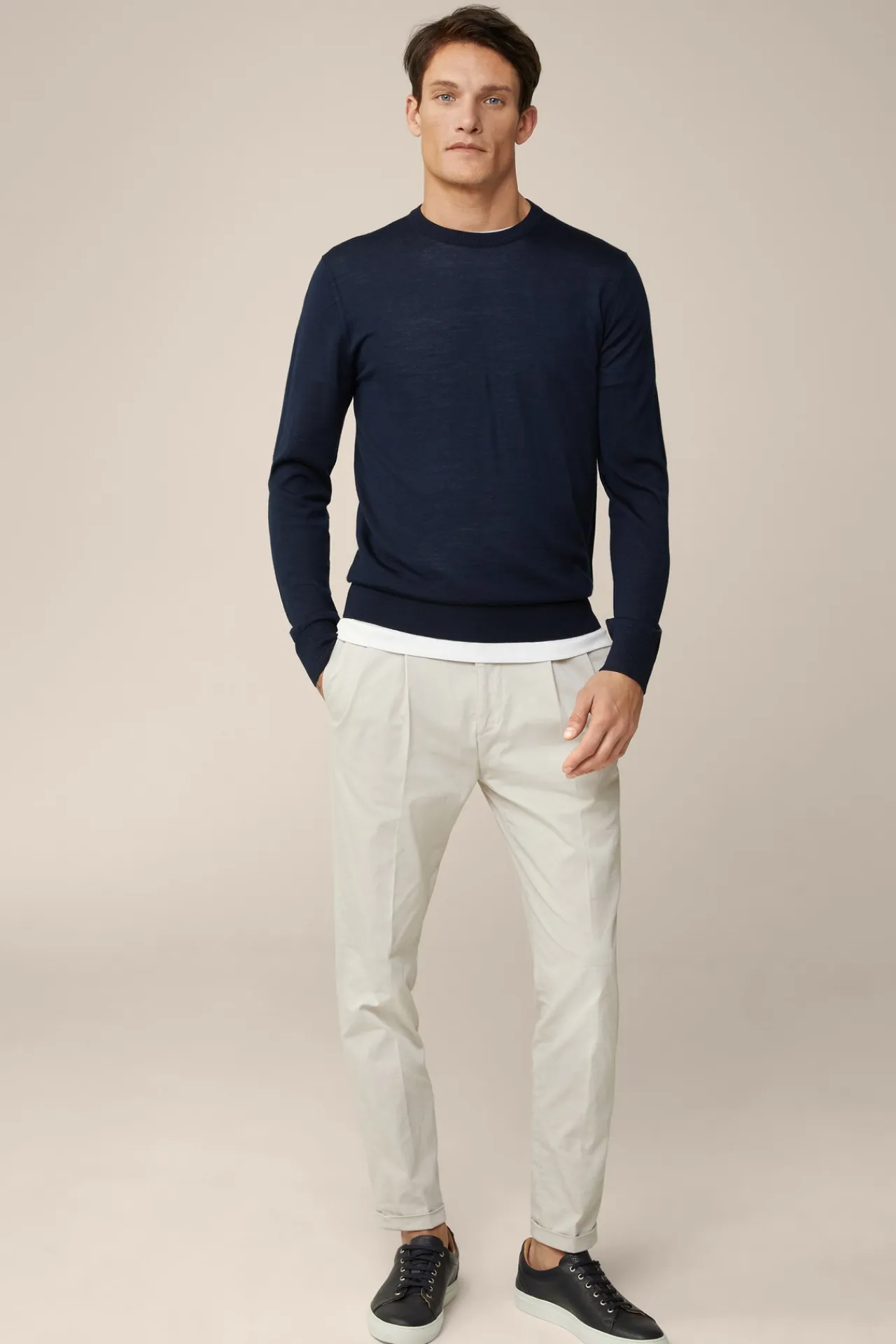 Woll-Pullover Moreno Mit Seide Und Cashmere In*Windsor Clearance