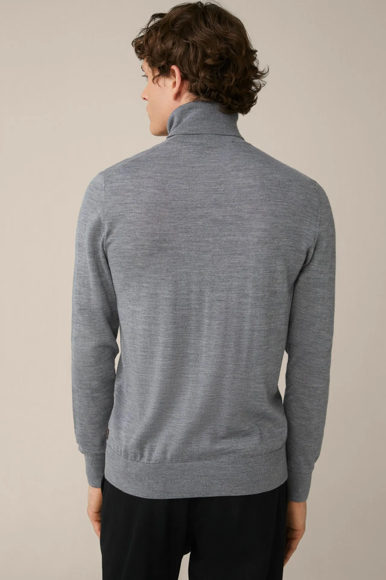 Woll-Rollkragen-Pullover Nando Mit Seide Und Cashmere In*Windsor Fashion