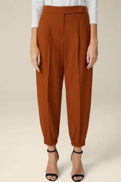 Wollstretch-Hose Im Jogger-Stil In*Windsor Clearance