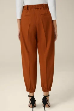 Wollstretch-Hose Im Jogger-Stil In*Windsor Clearance
