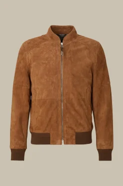 Ziegenvelours-Leder-Blouson Borello In*Windsor Best