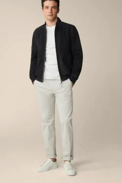 Ziegenvelours-Leder-Blouson Borello In*Windsor Clearance