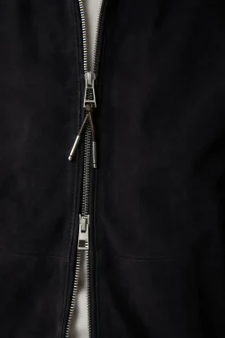 Ziegenvelours-Leder-Blouson Borello In*Windsor Clearance