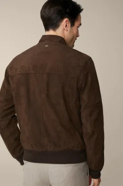 Ziegenvelours-Leder-Blouson Borello In*Windsor Best