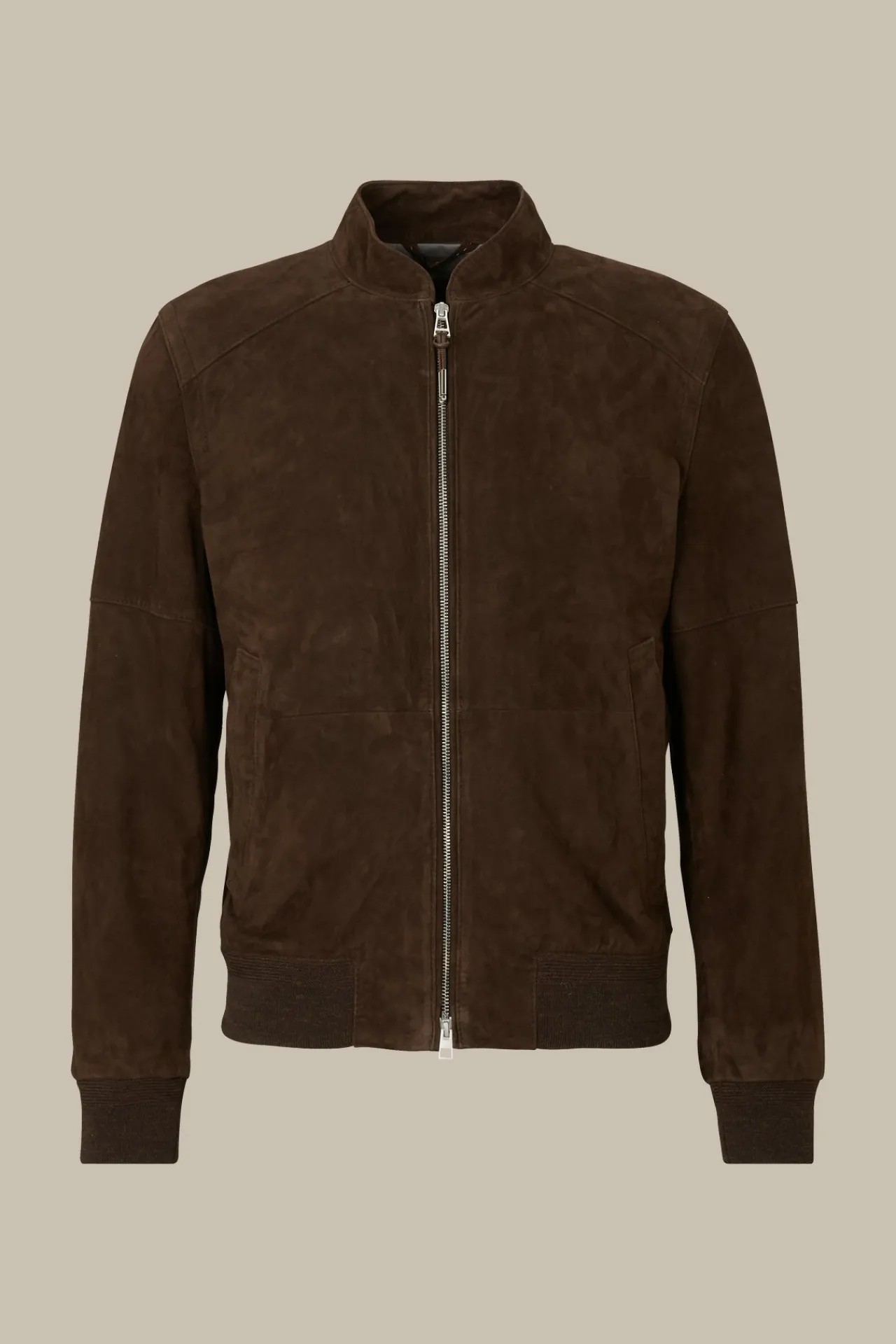 Ziegenvelours-Leder-Blouson Borello In*Windsor Best