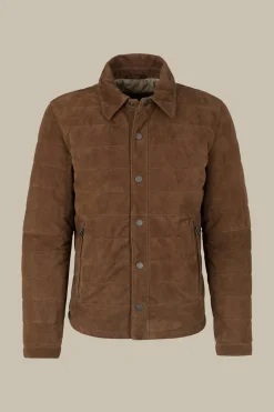 Ziegenvelours-Lederjacke Parma Mit Umlegekragen In*Windsor Outlet